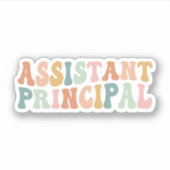 Beigeordnete Hauptanerkennungsvorschläge Aufkleber (Vorderseite)