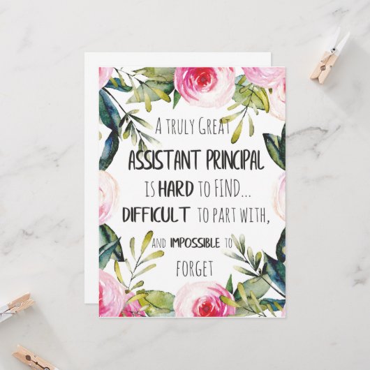 Beigeordneter Minister für die Anerkennung Karte (Vorderseite/Rückseite Beispiel)