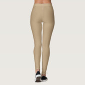 Beiger Braunton Leggings (Rückseite)