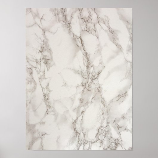 Beiger Marmor Poster (Vorne)