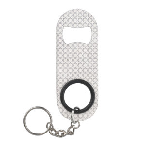 Beiges islamisches geometrisches Muster Mini Flaschenöffner