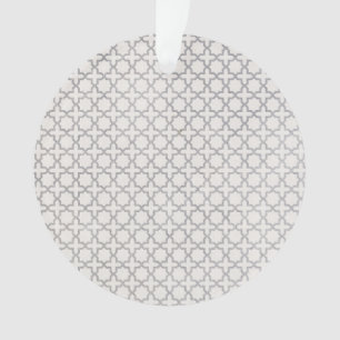 Beiges islamisches geometrisches Muster Ornament