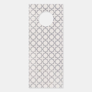 Beiges islamisches geometrisches Muster Türanhänger