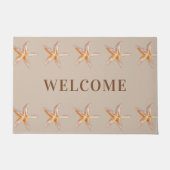 Beigetönen Fußmatte (Vorderseite)