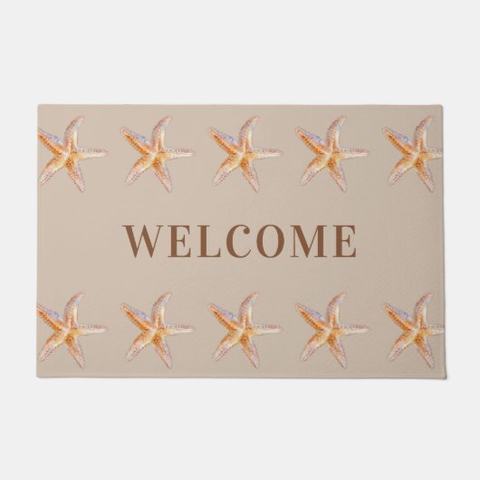 Beigetönen Fußmatte (Vorderseite)