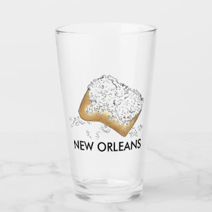 Beignet New Orleans NOLA Louisiana Pastry Glas