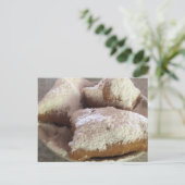 Beignets (New Orleans, LA) Postkarte (Stehend Vorderseite)