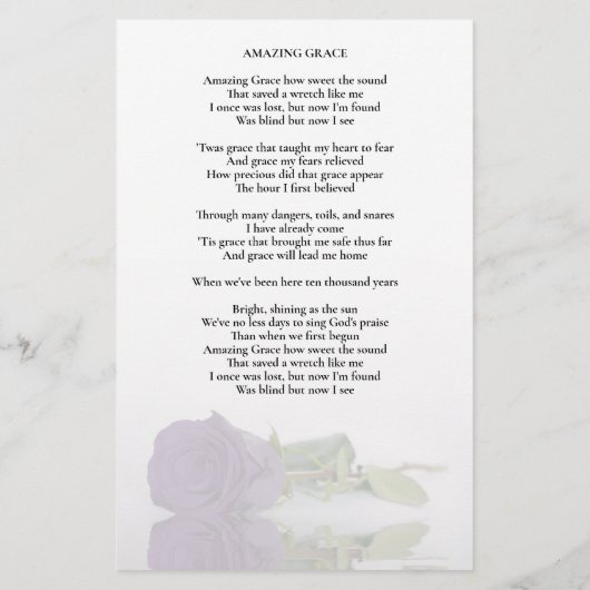 Beihefteprogramm für Lila Rose - halb (Rückseite)