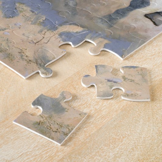 Beihilfe für einen Kameraden 1890 Frederic Remingt Puzzle (Seite)