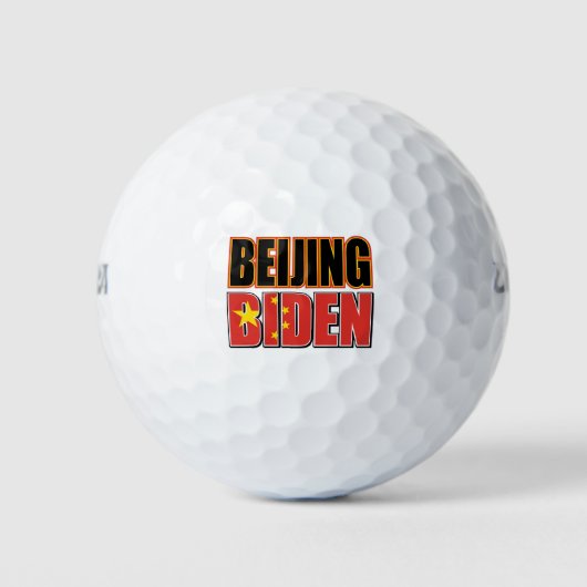Beijing-Biden Golfball (Vorderseite)