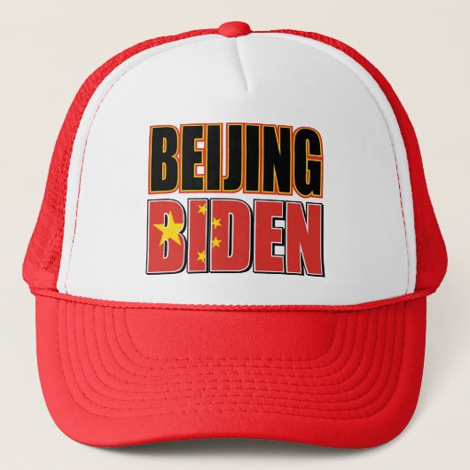 Beijing-Biden Truckerkappe (Vorderseite)