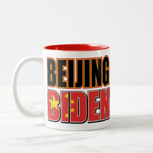 Beijing-Biden Zweifarbige Tasse (Links)