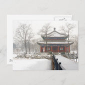 Beijing Old Summer Palace Postkarte (Vorne/Hinten)