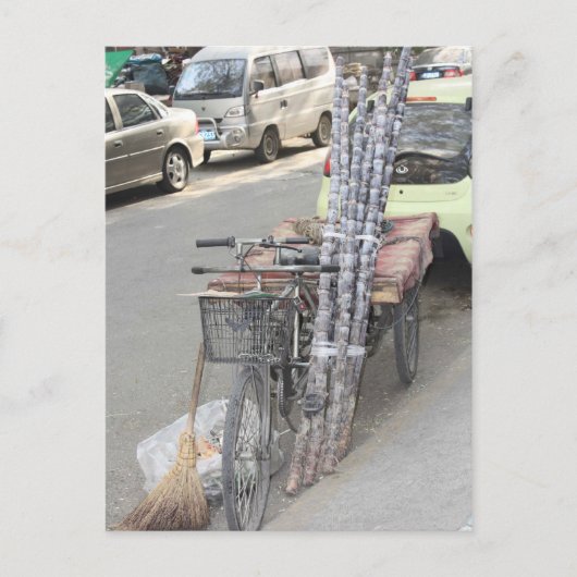 Beijing Work Bike Postkarte (Vorderseite)
