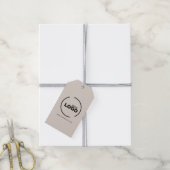Beilage für berufliche, moderne Firmenlogos Geschenkanhänger (Mit Garn)