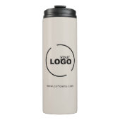 Beilage für berufliche, moderne Firmenlogos Thermosbecher (Vorderseite)