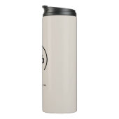 Beilage für berufliche, moderne Firmenlogos Thermosbecher (Nach rechts gedreht)