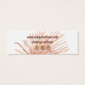 Beilage für boho tropische Minipackungen (Rückseite)