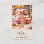 Beilage für das Bakery Monogram Visitenkarte (Vorderseite)