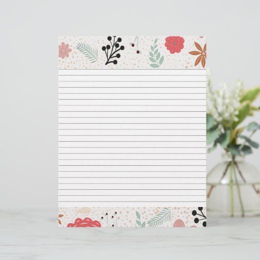 Beilage für moderne Blume (Stehend Vorderseite)