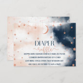 Beilage für Windeln, Geschlecht offenbart Windeln Begleitkarte (Vorne/Hinten)