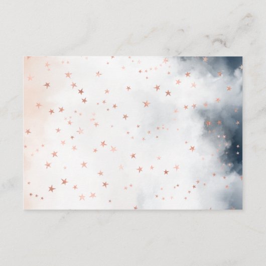 Beilage für Windeln, Geschlecht offenbart Windeln Begleitkarte (Rückseite)