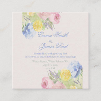 Beilagekarte Begleitkarte