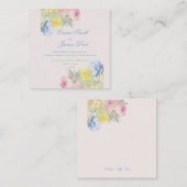 Beilagekarte Begleitkarte (Vorne/Hinten)