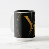 Beilagekarte Zweifarbige Tasse (Vorderseite Links)