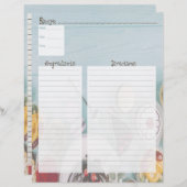 Beilagen der Sweet Tooth Recipe Card (Vorne/Hinten)