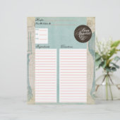 Beilagen für antike Buchstaben (Stehend Vorderseite)