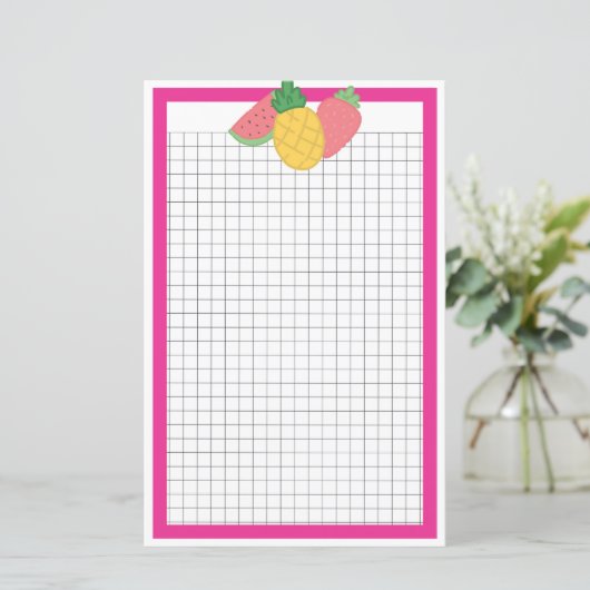 Beilagen für tropische Papierplaner (Stehend Vorderseite)