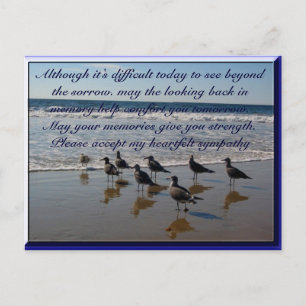 Beileid 2_ postkarte