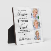 Beileid 3 im Foto "Erinnerung lieben" Fotoplatte (Vorderseite)