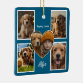 Beileid 5 FotoCollage Keramikornament (Rechts)