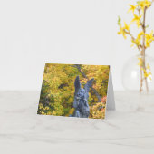 Beileid Angel Karte (Gelbe Blume)