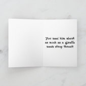 Beileid auf Ihre Auflösung Karte (Innenseite)