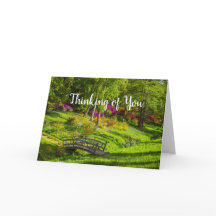 Beileid auf Sterbekarte