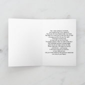 Beileid auf Tod des Haustier-Hundes Karte (Innenseite)