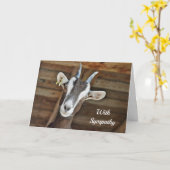 Beileid aus niedlichem braunem Foto Karte (Gelbe Blume)