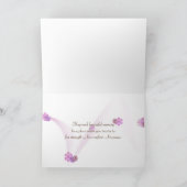 Beileid Beach Rose Karte (Innenseite)