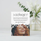 Beileid Beerdigung Danke (Stehend Vorderseite)