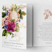 Beileid Beerdigung Dankeschön Cards Floral Bouquet Karte