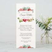 Beileid Beerdigung Dankeschön Karten Blumenkohl Fo (Stehend Vorderseite)