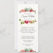 Beileid Beerdigung Dankeschön Karten Blumenkohl Fo (Vorderseite)