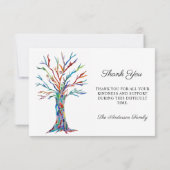 Beileid Beerdigung Gedächtnis Danke Foto (Rückseite)