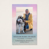 Beileid Beerdigung Gedenkstätte Foto Gebet Karten (Vorderseite)