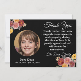 Beileid Beerdigung Gedenkstätte Wasserfarbe Dankeskarte