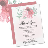 Beileid Beerdigung Rosary Rose Dankeskarte