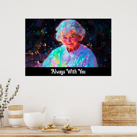 *~* Beileid Beileid - Celestial Love Oma Poster (Küche)